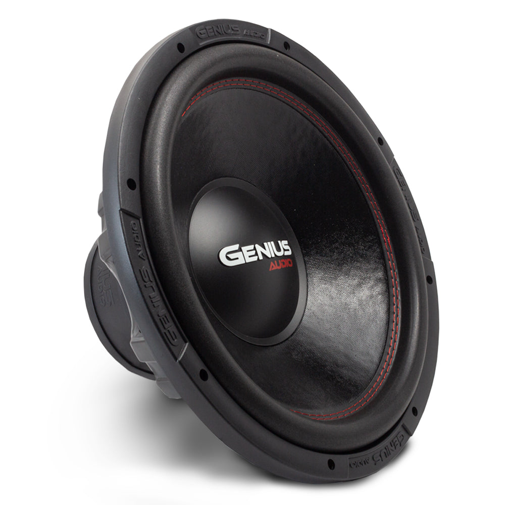SUBWOOFER 15" SERIE NITRO 1000 WMAX / 500 WRMS DOBLE BOBINA 4 OHM BOBINA DE ALAMBRE REDONDO DE COBRE