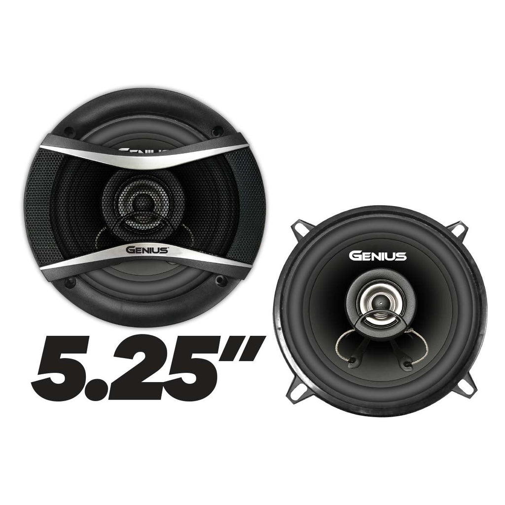 BOCINA COAXIAL 5.25" DE RANGO COMPLETO DE 2 VIAS 220 W MAX