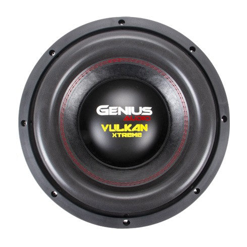 SUBWOOFER SERIE VULKAN  12" 4000 WMAX / 2000 WRMS  DOBLE BOBINA 2 OHM BOBINA DE ALAMBRE ALUMINIO PLANO