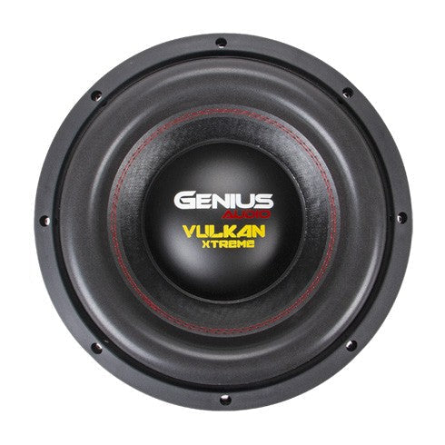 SUBWOOFER 12" SERIE VULKAN 6000 WMAX / 3000 WRMS DOBLE BOBINA 1 OHM BOBINA DE ALAMBRE ALUMINIO PLANO