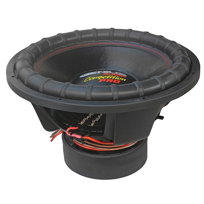 SUBWOOFER 18" SERIE COMPETITION 4000 WMAX /2000 WRMS DOBLE BOBINA 2 OHM BOBINA DE ALAMBRE REDONDO DE COBRE