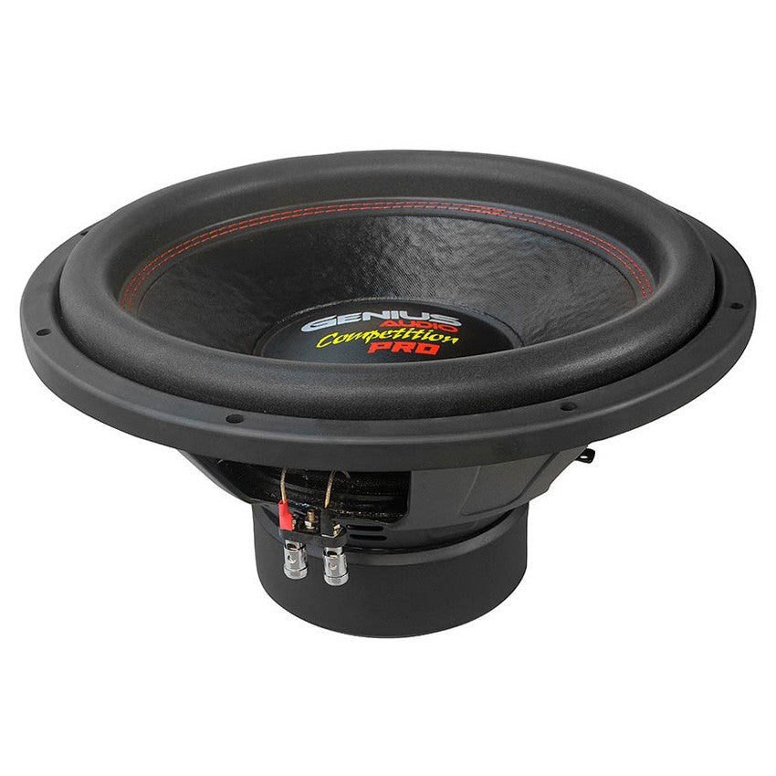 SUBWOOFER 15" SERIE COMPETITION 1000 WMAX /500 WRMS DOBLE BOBINA 4 OHM BOBINA DE ALAMBRE REDONDO DE COBRE