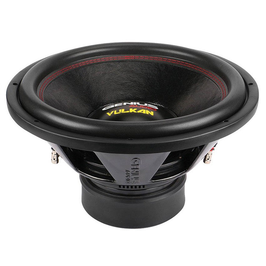 SUBWOOFER 15" SERIE VULKAN  2000 WMAX / 1000 WRMS DOBLE BOBINA 4 OHM BOBINA DE ALAMBRE REDONDO DE COBRE