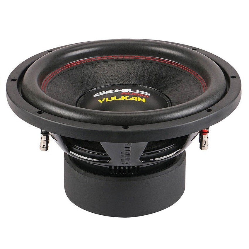 SUBWOOFER 12" SERIE VULKAN  1400 WMAX / 700 WRMS DOBLE BOBINA 4 OHM BOBINA DE ALAMBRE REDONDO DE COBRE