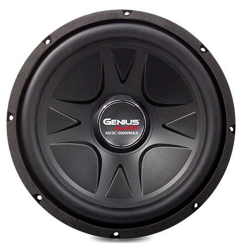 NX3C-12D2 SUBWOOFER 12" 500 WMAX / 250 WRMS DOBLE BOBINA 2 OHM