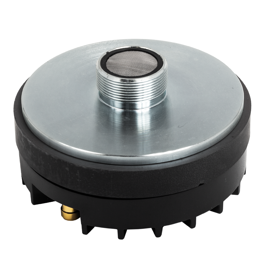 CONTROLADOR DE COMPRESION PROFESIONAL CON DIAFRAGMA DE TITANIUM 1.75" BOBINA ENROSCABLE  200WMAX MAGNETO FERRITA