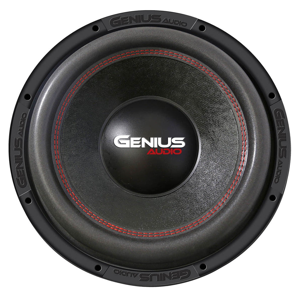 SUBWOOFER 12" SERIE NITRO 800 WMAX / 400 WRMS DOBLE BOBINA 4 OHM BOBINA DE ALAMBRE REDONDO DE COBRE