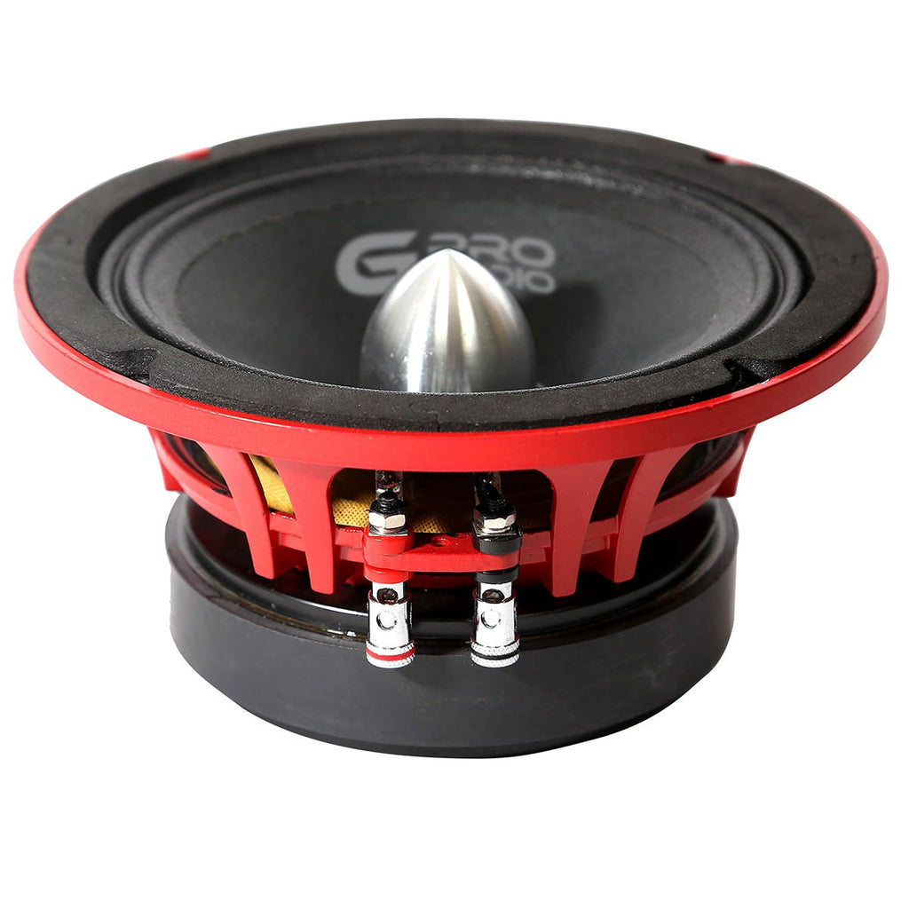 ALTAVOZ DE MEDIO RANGO 8" PRO-AUDIO CON BALA Y CANASTA DE ALUMINIO 400W MAX